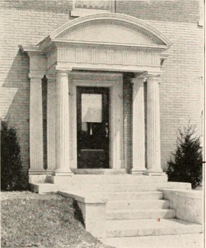 An illustration from Handbook for architects and builders, 1898, leaf 351