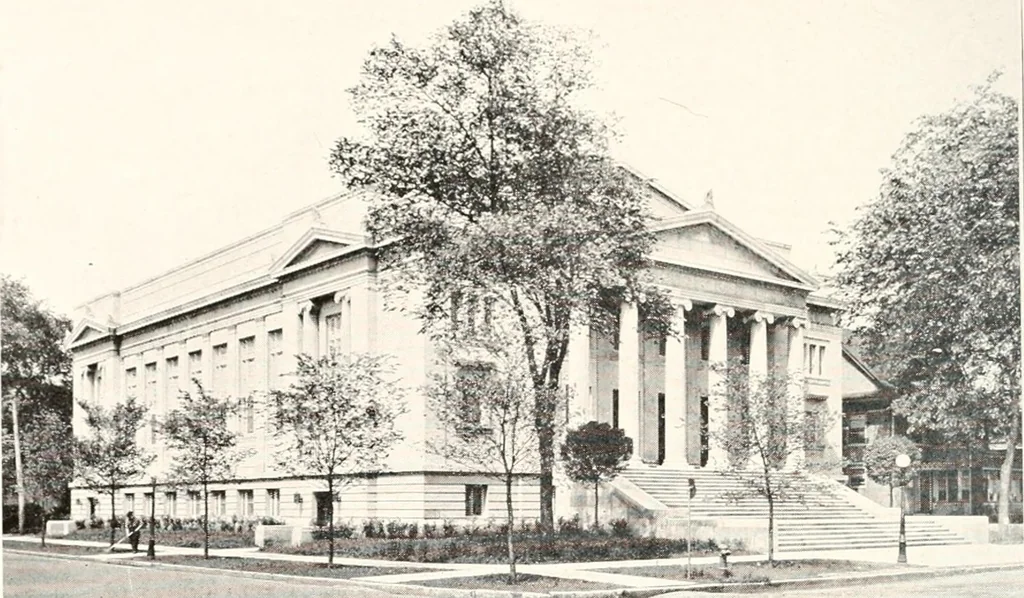 An illustration from Handbook for architects and builders, 1898, leaf 396