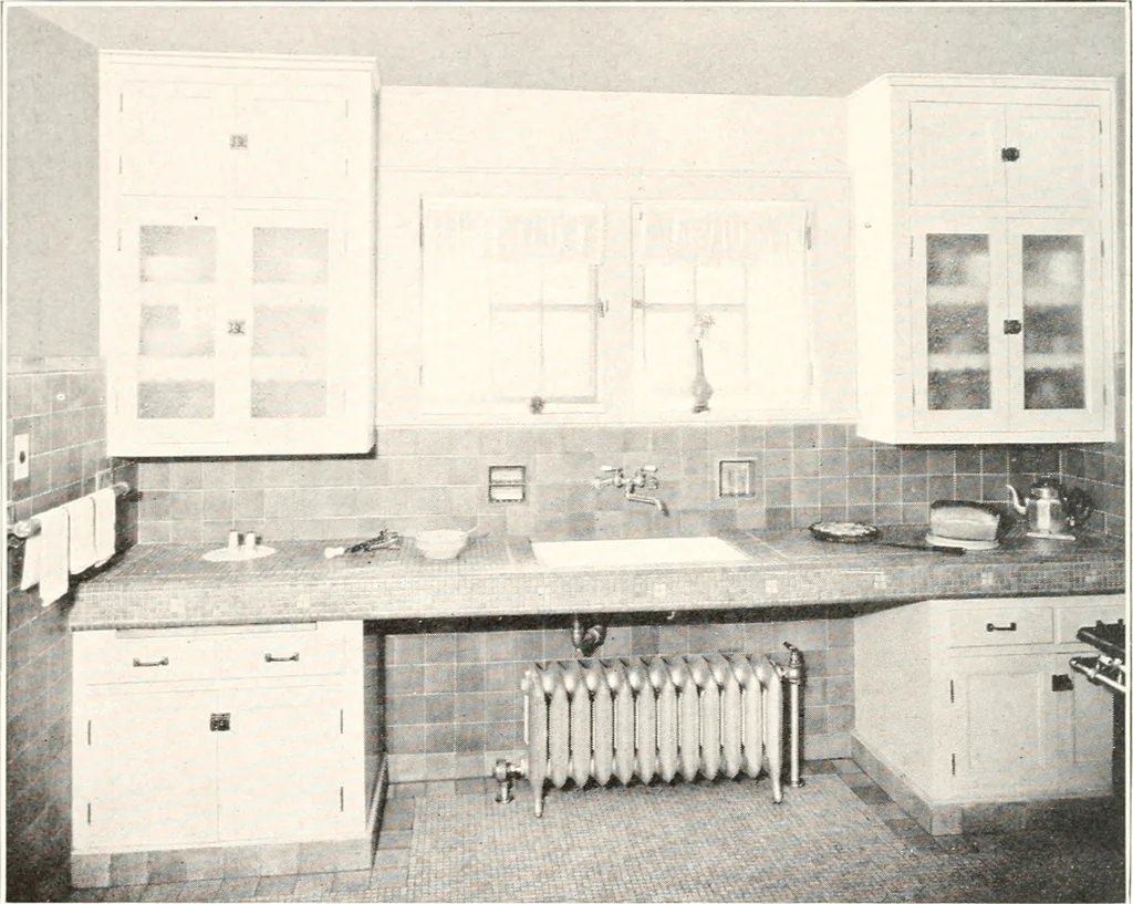 An illustration from Handbook for architects and builders, 1898, leaf 412