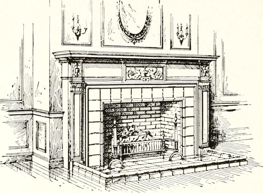 An illustration from Handbook for architects and builders, 1898, leaf 430
