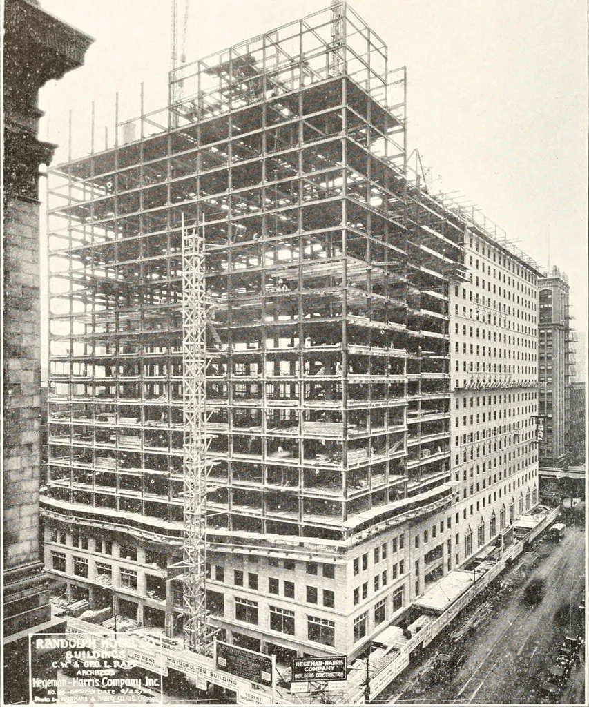 An illustration from Handbook for architects and builders, 1898, leaf 440
