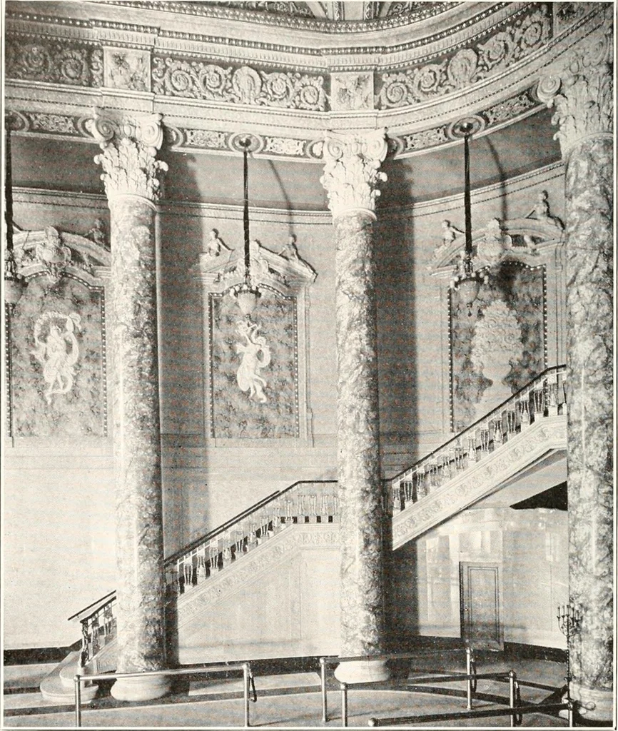 An illustration from Handbook for architects and builders, 1898, leaf 454