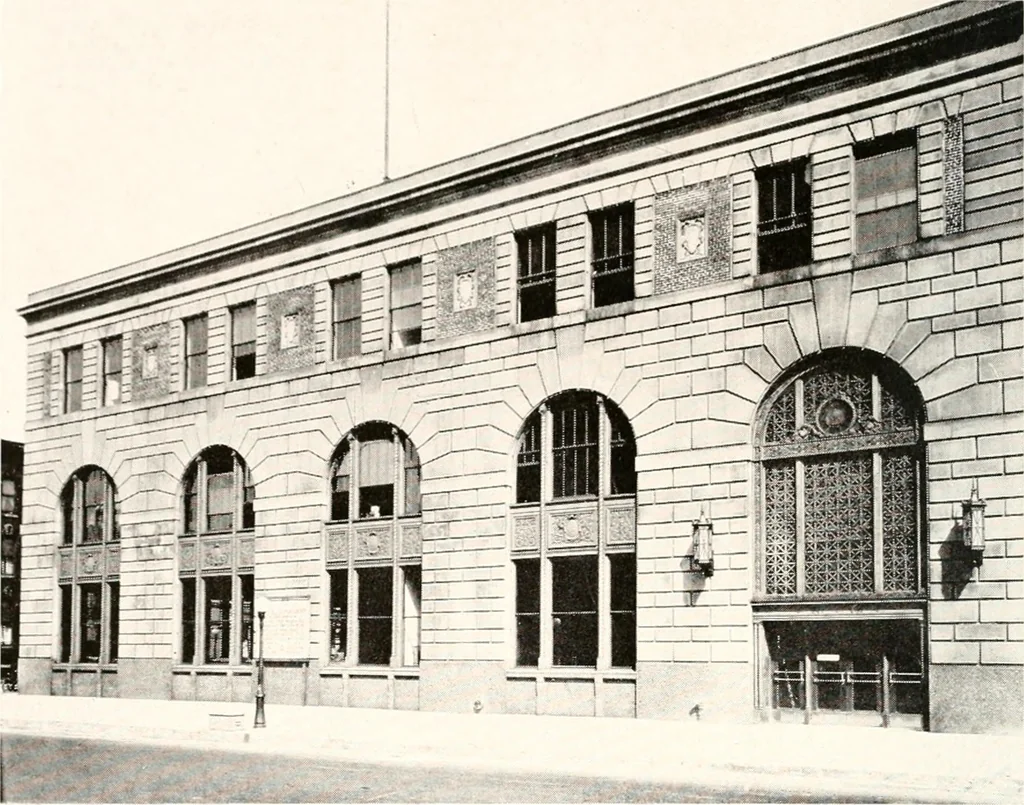 An illustration from Handbook for architects and builders, 1898, leaf 458