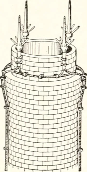 An illustration from Handbook for architects and builders, 1898, leaf 474