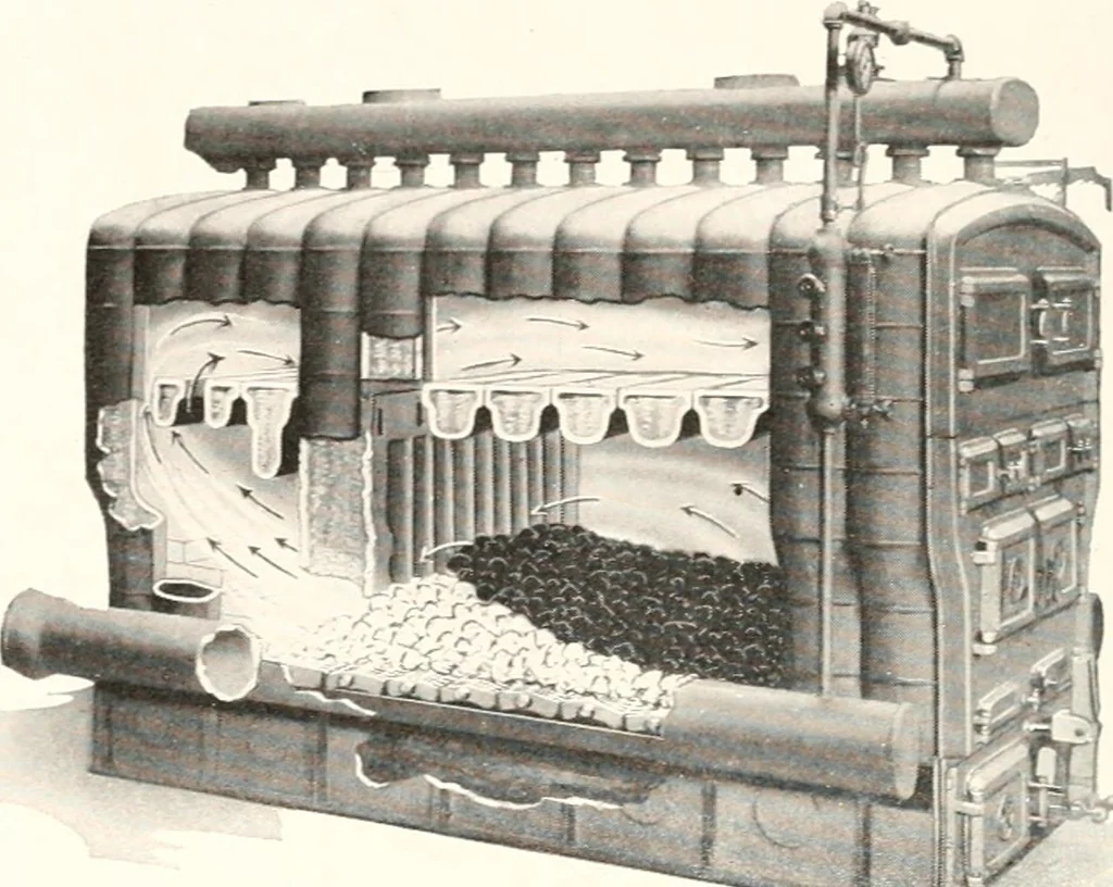 An illustration from Handbook for architects and builders, 1898, leaf 522