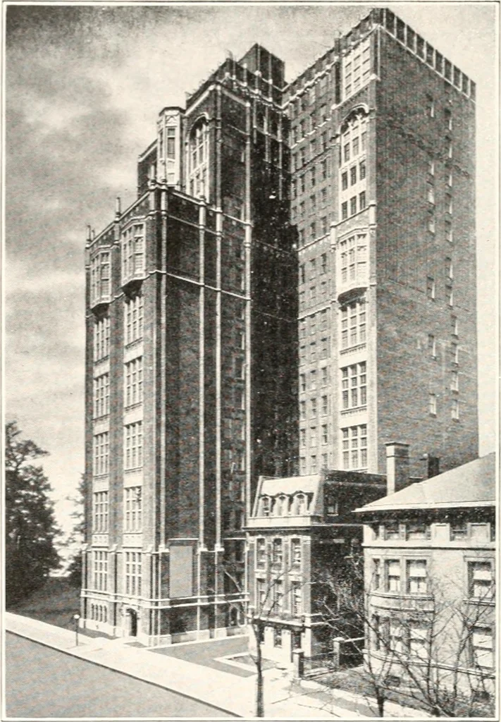 An illustration from Handbook for architects and builders, 1898, leaf 592