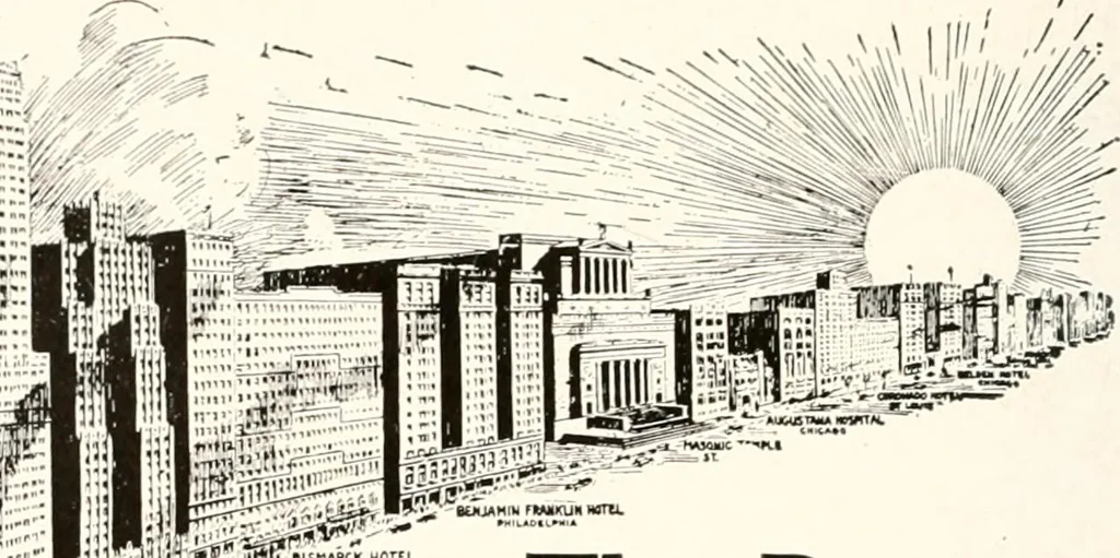 An illustration from Handbook for architects and builders, 1898, leaf 602