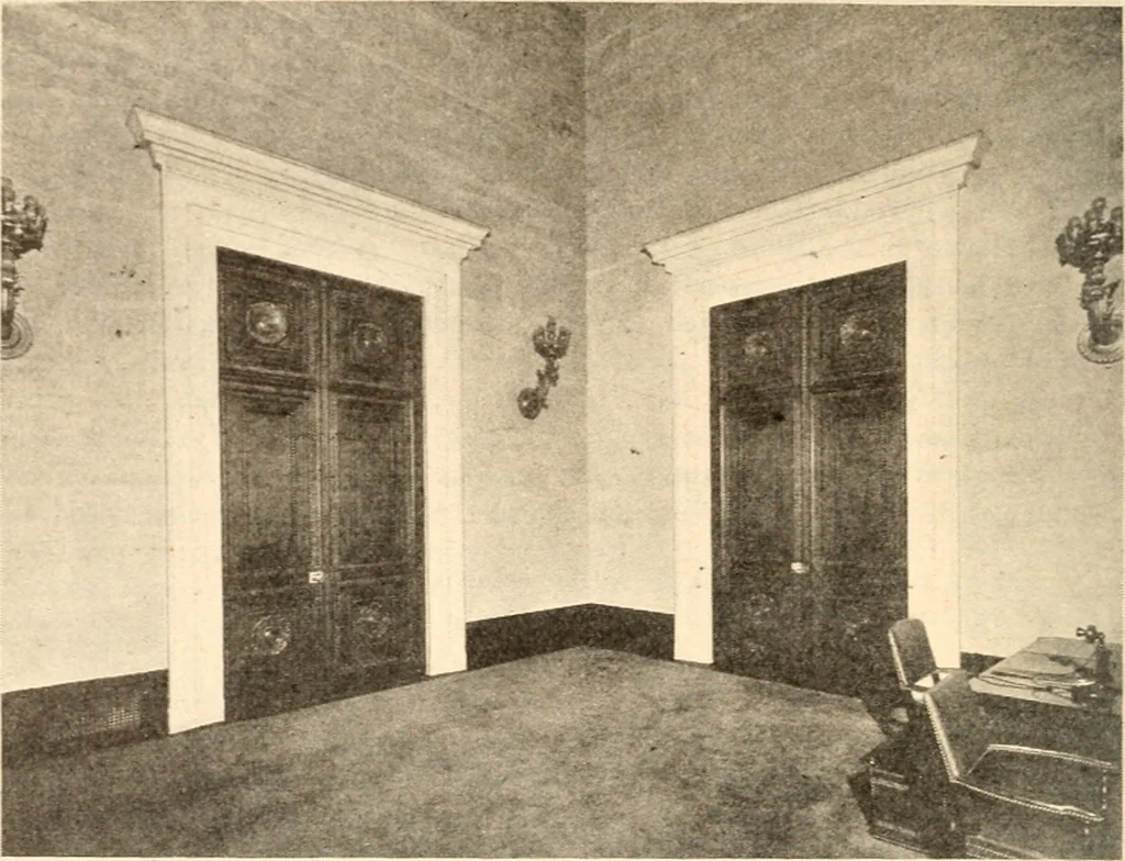 An illustration from Handbook for architects and builders, 1898, leaf 752