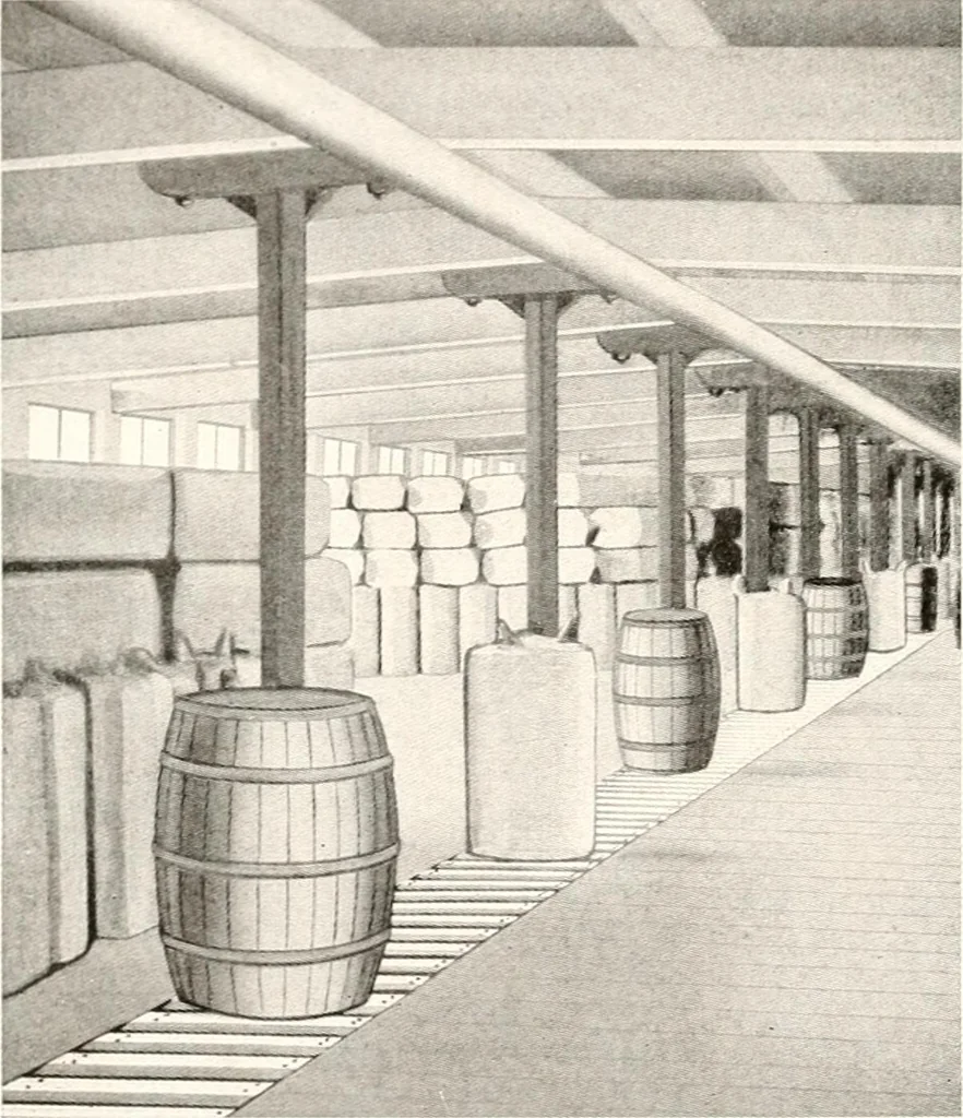 An illustration from Handbook for architects and builders, 1898, leaf 110