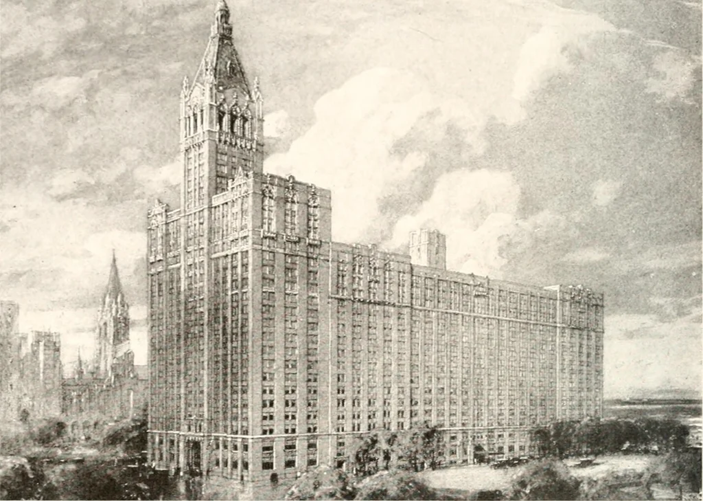 An illustration from Handbook for architects and builders, 1898, leaf 144