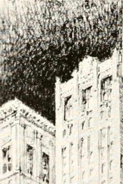 An illustration from Handbook for architects and builders, 1898, leaf 154