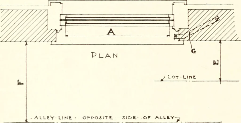 An illustration from Handbook for architects and builders, 1898, leaf 206