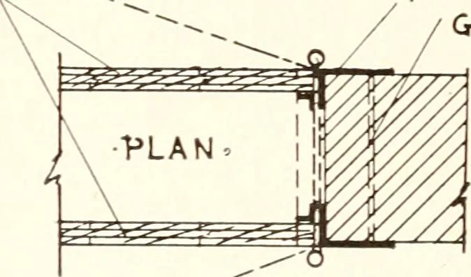 An illustration from Handbook for architects and builders, 1898, leaf 262