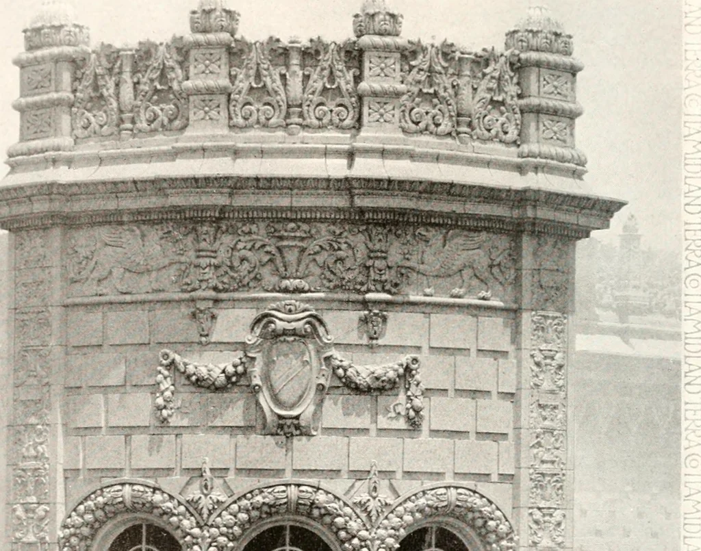 An illustration from Handbook for architects and builders, 1898, leaf 32