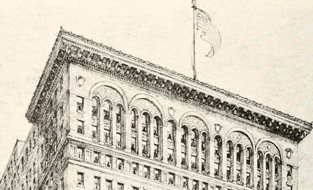 An illustration from Handbook for architects and builders, 1898, leaf 330