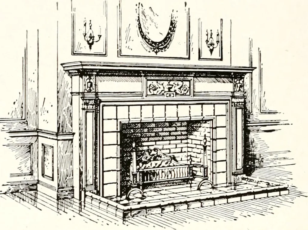 An illustration from Handbook for architects and builders, 1898, leaf 418