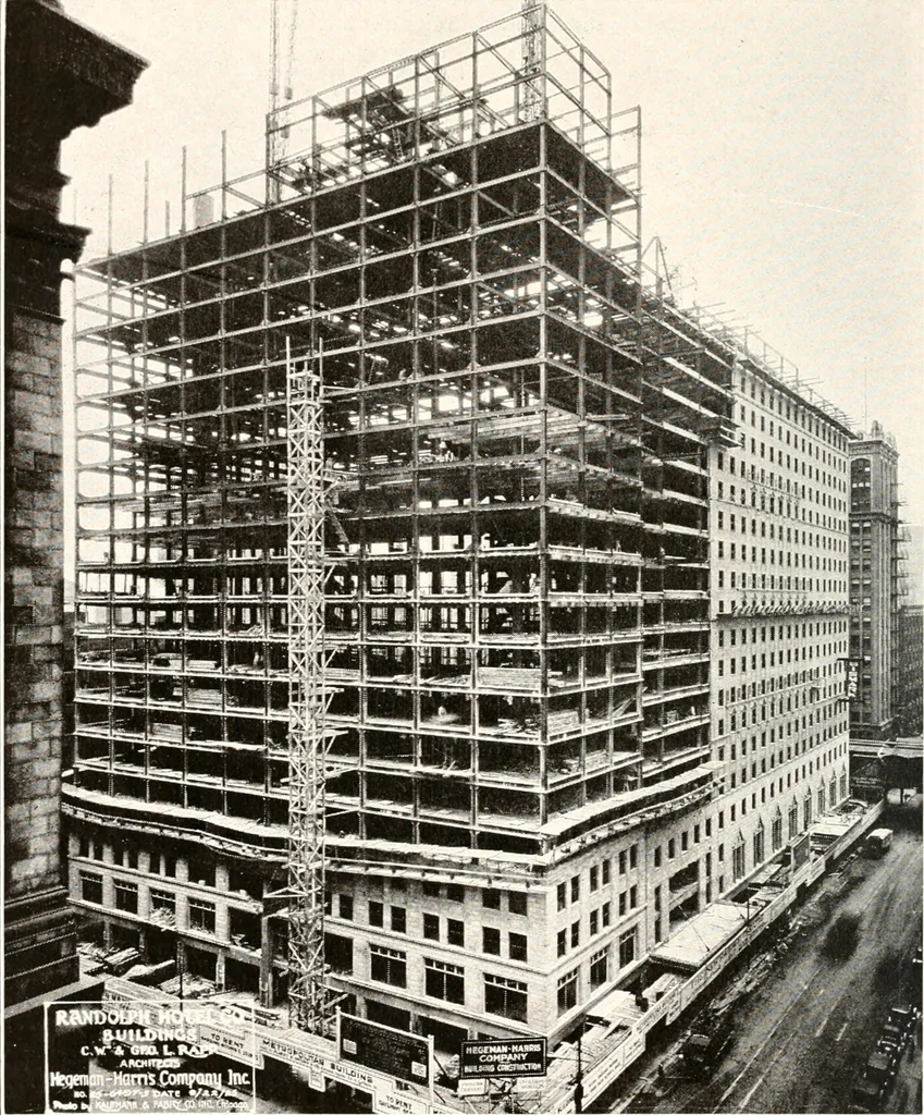 An illustration from Handbook for architects and builders, 1898, leaf 430