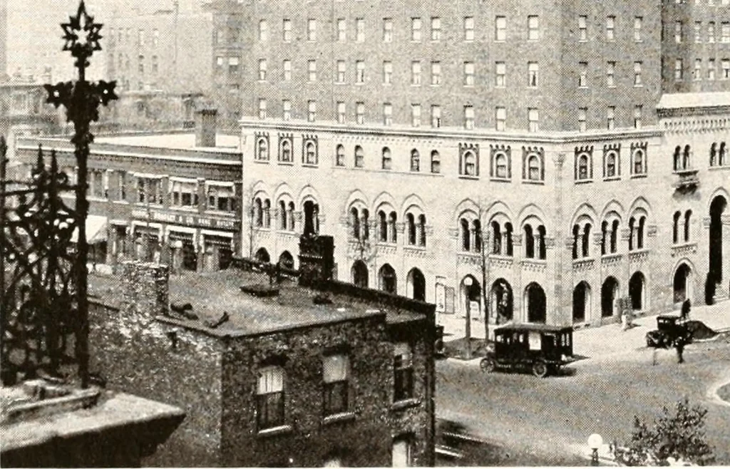 An illustration from Handbook for architects and builders, 1898, leaf 454
