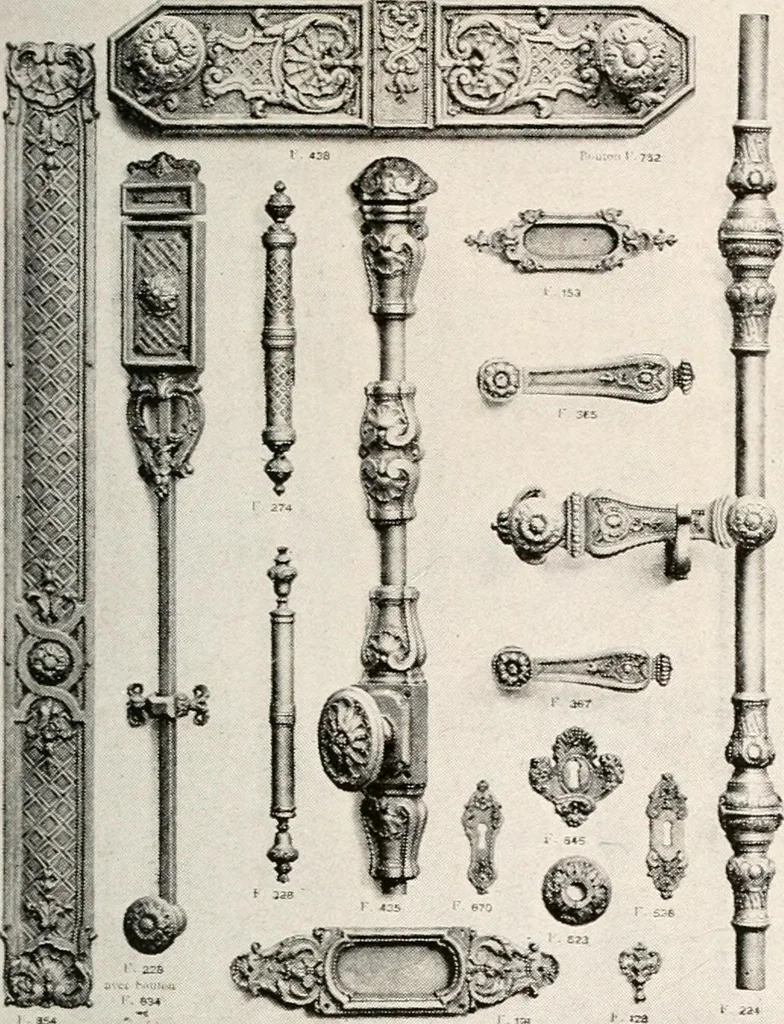 An illustration from Handbook for architects and builders, 1898, leaf 481