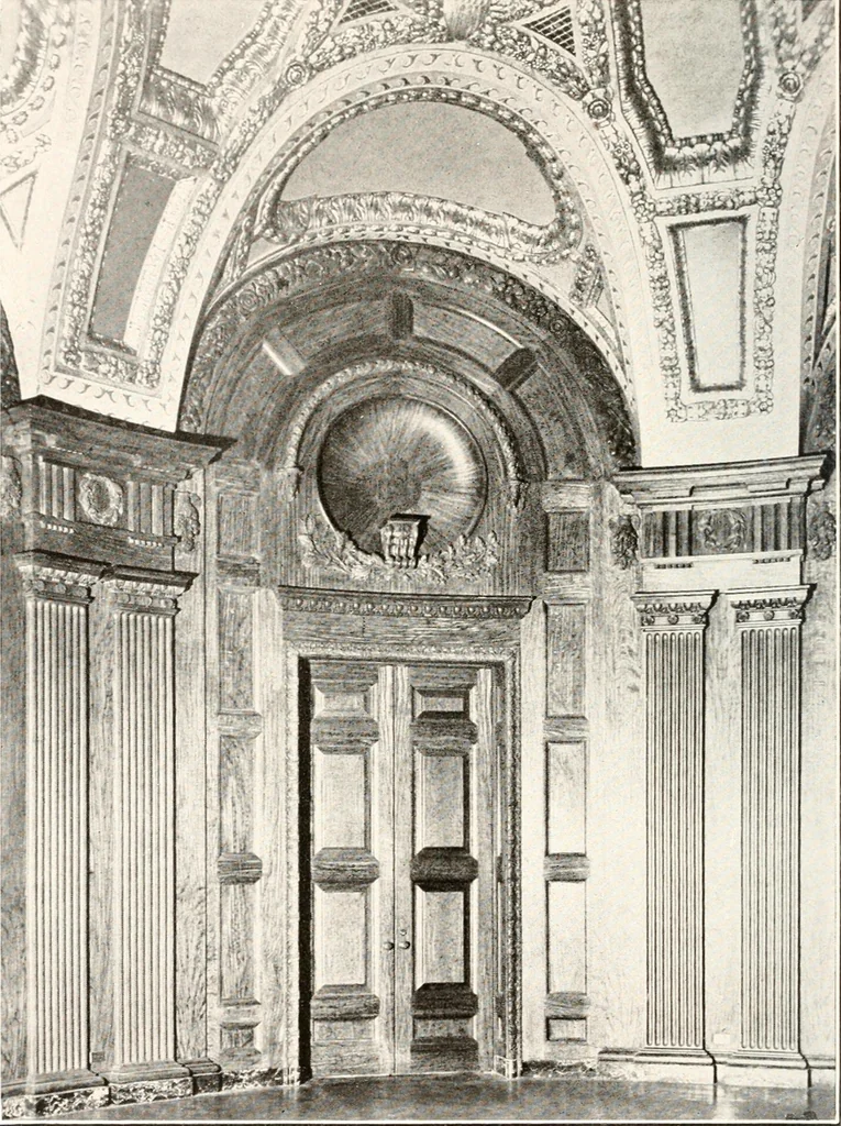 An illustration from Handbook for architects and builders, 1898, leaf 514