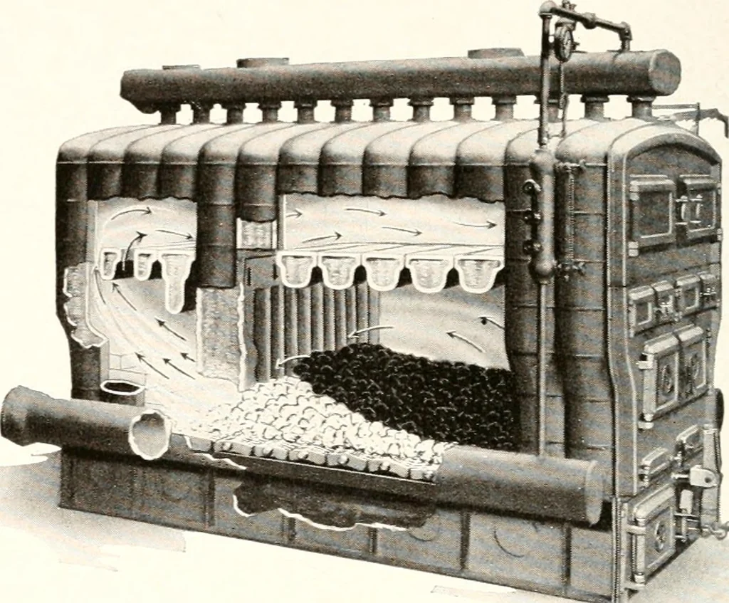 An illustration from Handbook for architects and builders, 1898, leaf 528