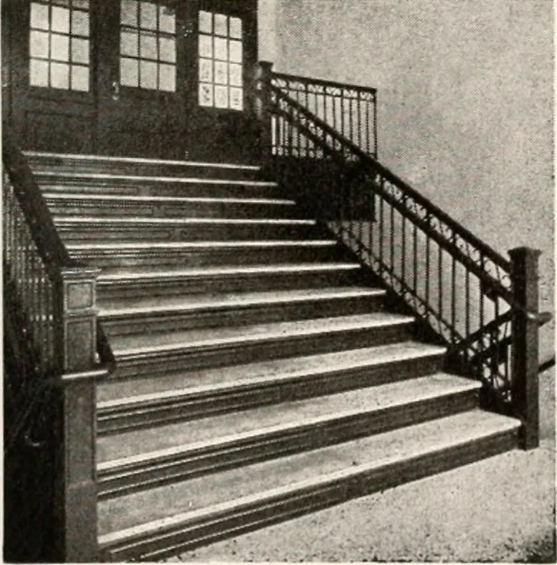An illustration from Handbook for architects and builders, 1898, leaf 603