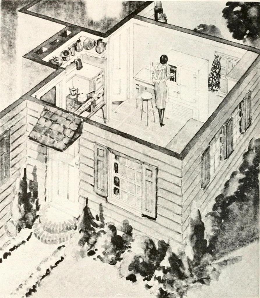 An illustration from Handbook for architects and builders, 1898, leaf 640