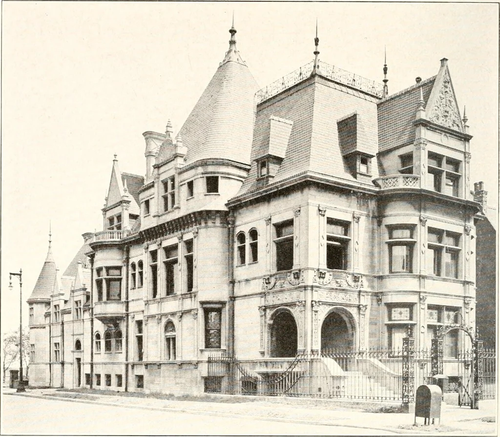 An illustration from Handbook for architects and builders, 1898, leaf 664