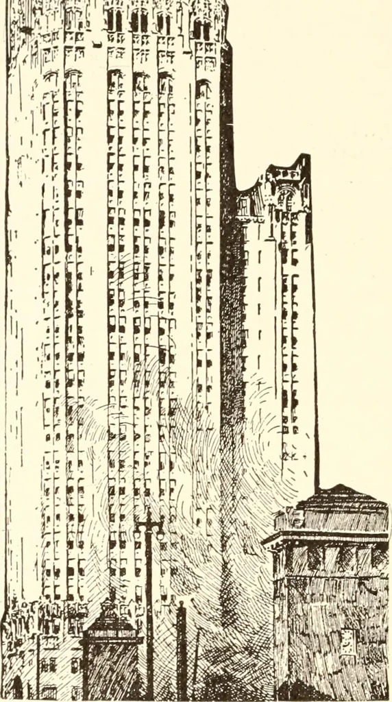 An illustration from Handbook for architects and builders, 1898, leaf 690