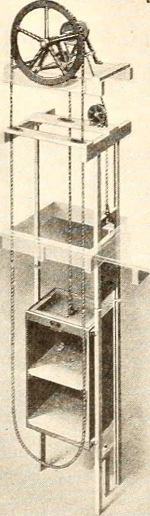 An illustration from Handbook for architects and builders, 1898, leaf 700