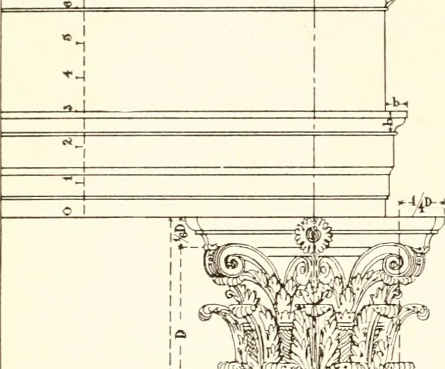 An illustration from Handbook for architects and builders, 1898, leaf 750