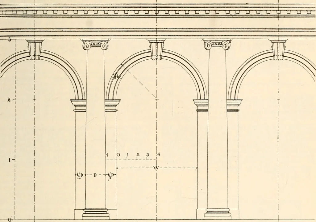 An illustration from Handbook for architects and builders, 1898, leaf 751