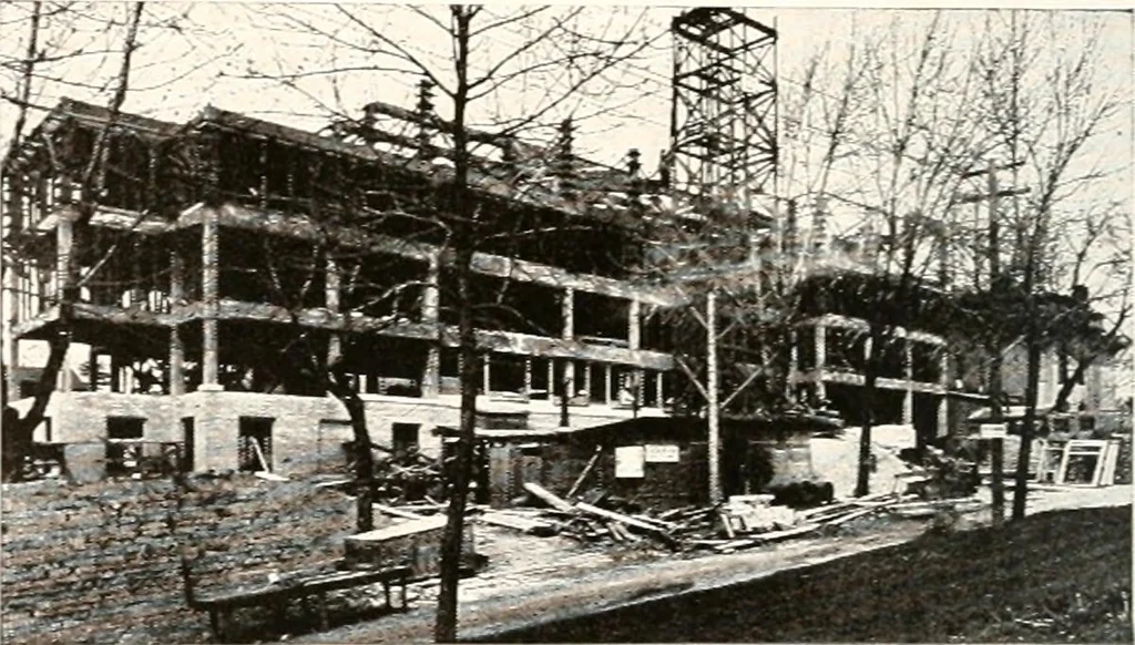 An illustration from Handbook for architects and builders, 1898, leaf 92