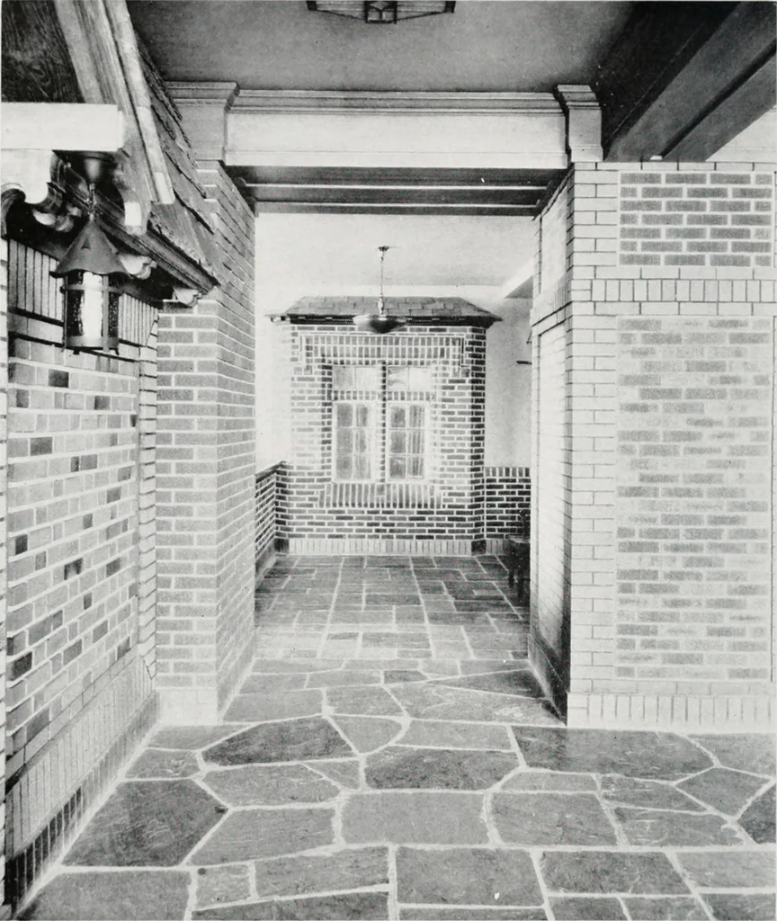 An illustration from Handbook for architects and builders, 1898, leaf 104