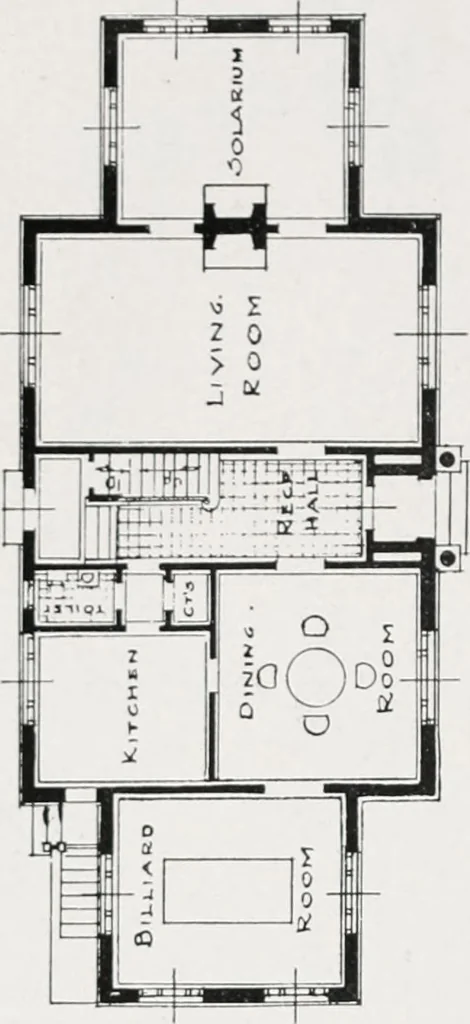 An illustration from Handbook for architects and builders, 1898, leaf 12