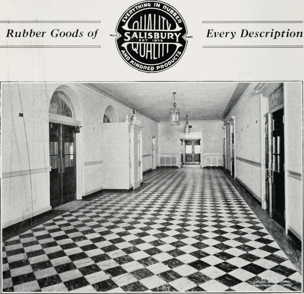 An illustration from Handbook for architects and builders, 1898, leaf 124