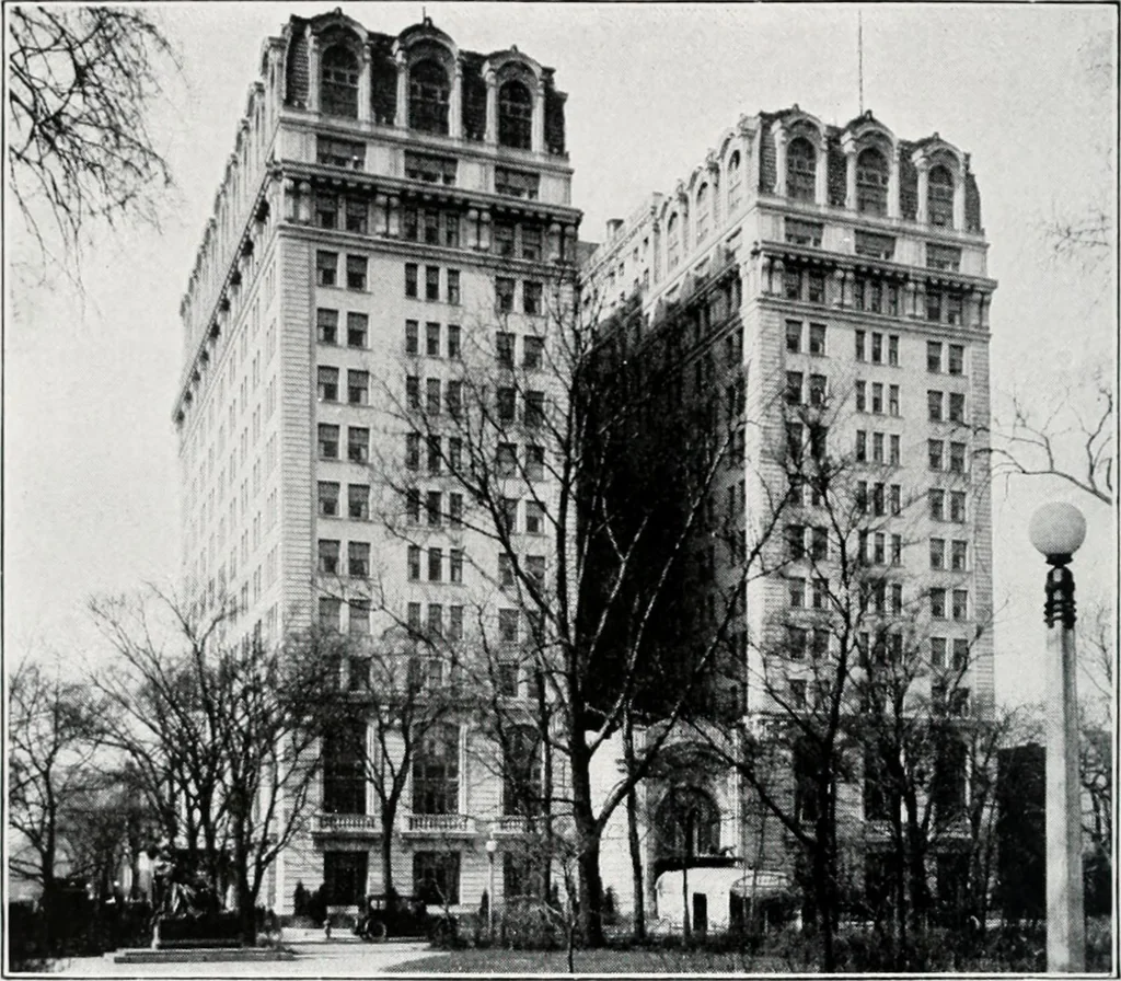 An illustration from Handbook for architects and builders, 1898, leaf 22