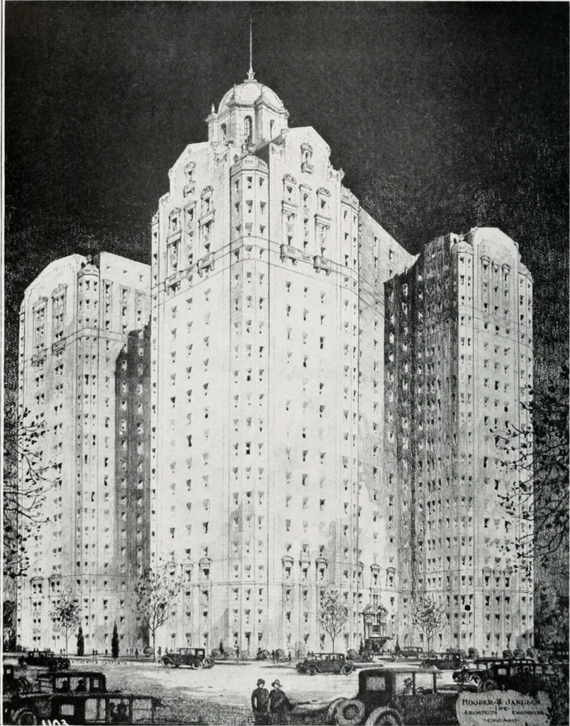 An illustration from Handbook for architects and builders, 1898, leaf 298