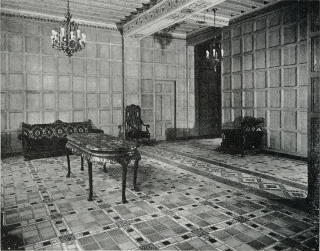 An illustration from Handbook for architects and builders, 1898, leaf 416