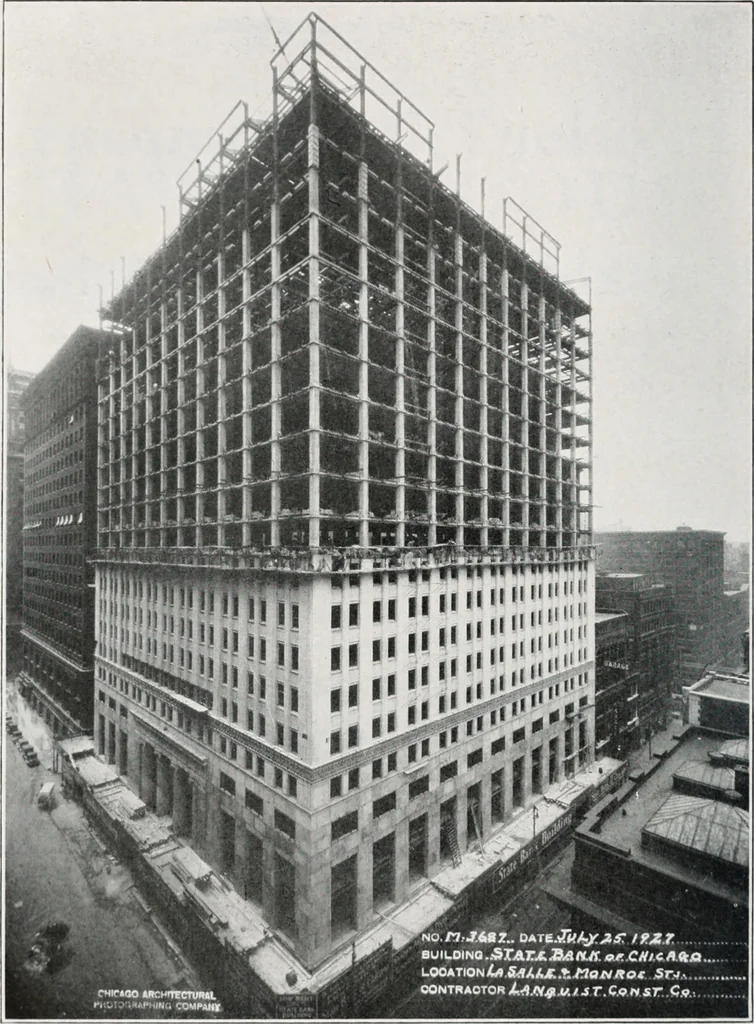 An illustration from Handbook for architects and builders, 1898, leaf 424