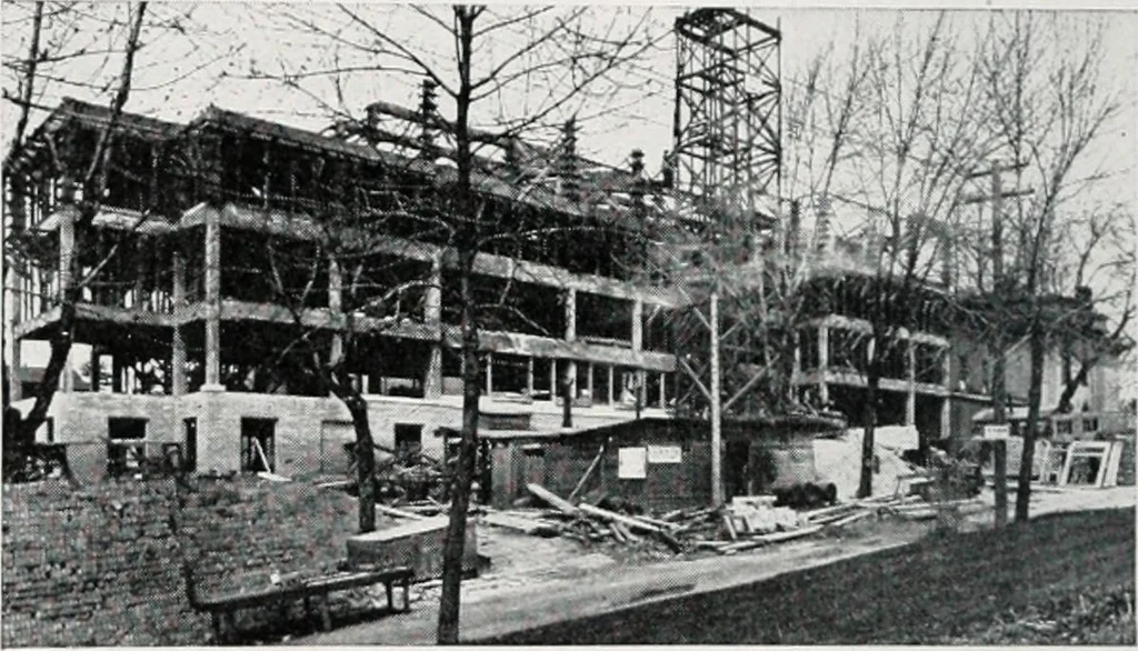 An illustration from Handbook for architects and builders, 1898, leaf 48