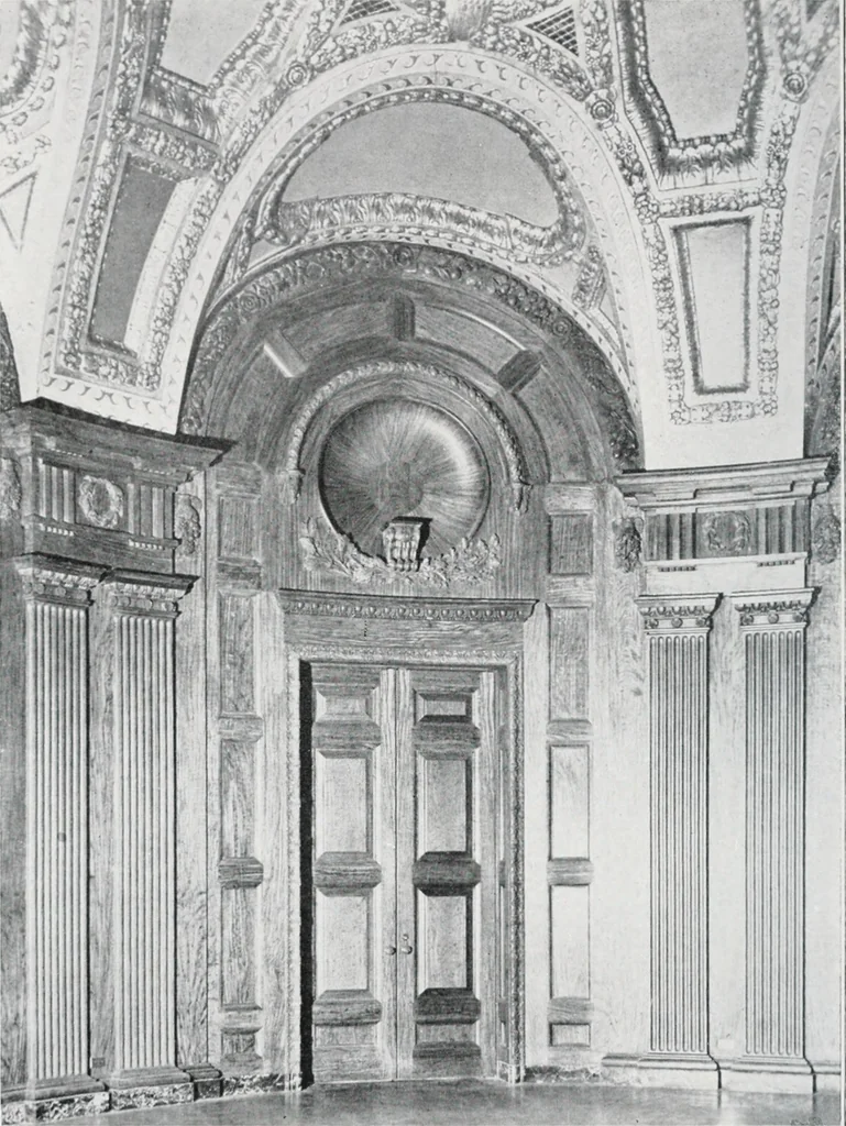 An illustration from Handbook for architects and builders, 1898, leaf 504