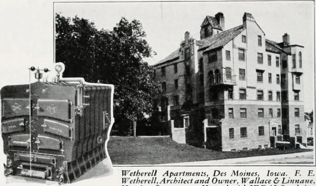 An illustration from Handbook for architects and builders, 1898, leaf 534