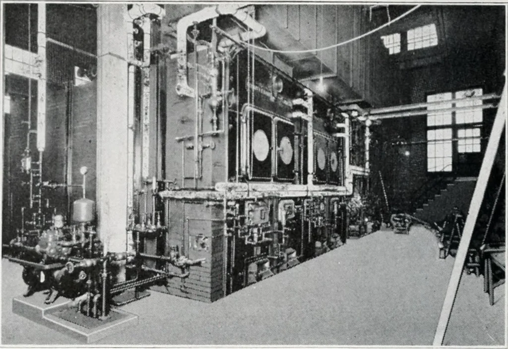 An illustration from Handbook for architects and builders, 1898, leaf 554