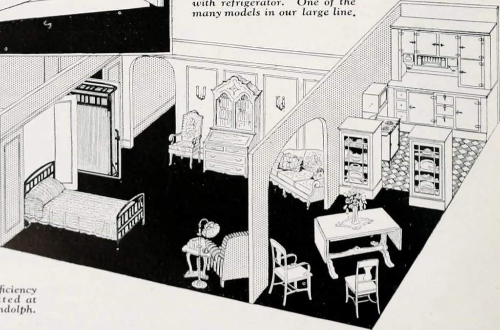 An illustration from Handbook for architects and builders, 1898, leaf 6