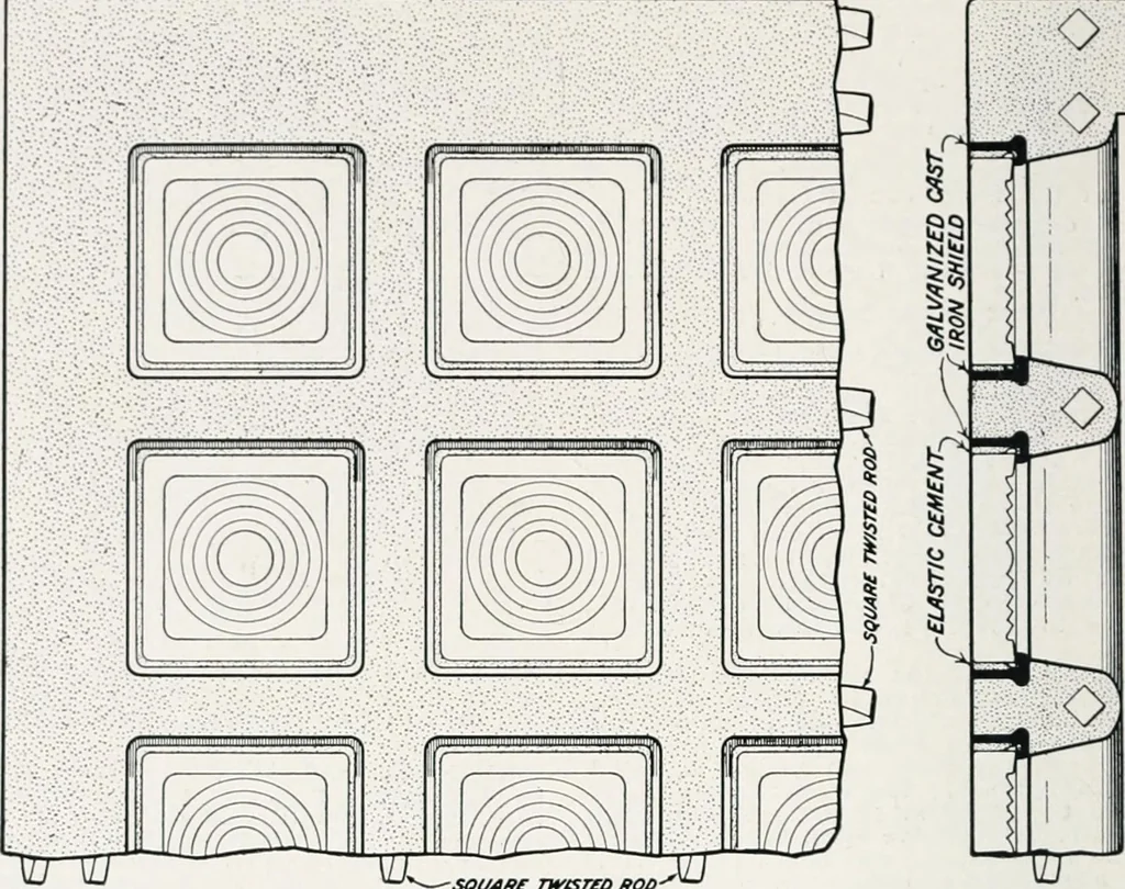 An illustration from Handbook for architects and builders, 1898, leaf 672