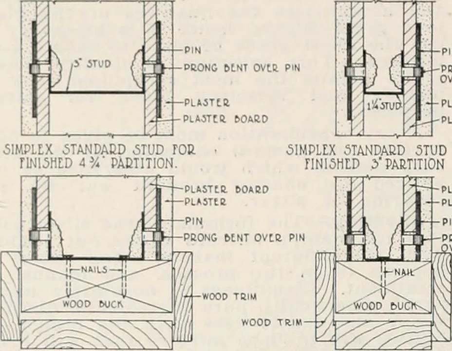 An illustration from Handbook for architects and builders, 1898, leaf 676
