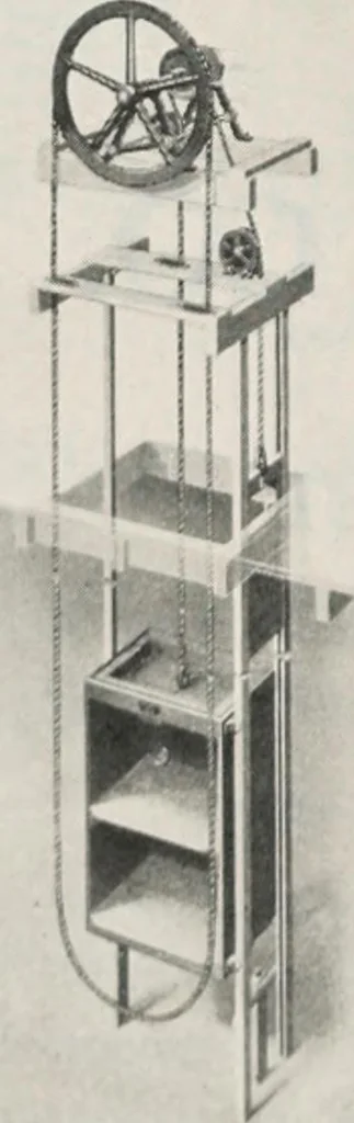 An illustration from Handbook for architects and builders, 1898, leaf 694