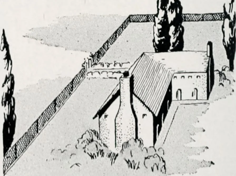An illustration from Handbook for architects and builders, 1898, leaf 70