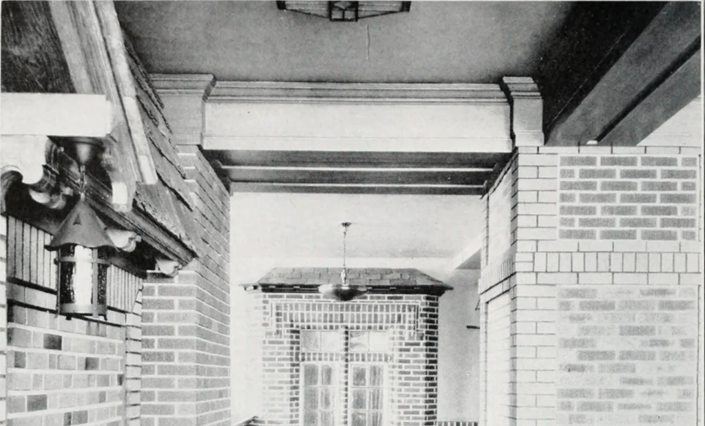 An illustration from Handbook for architects and builders, 1898, leaf 108